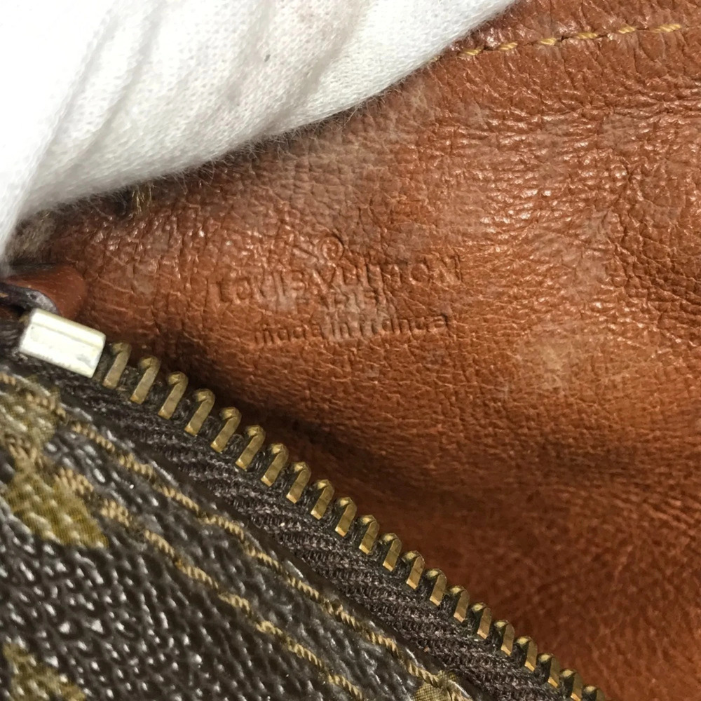 LOUIS VUITTON Brown Monogram Canvas Papillon 30 Shoulder Bag - Picture 16 of 16